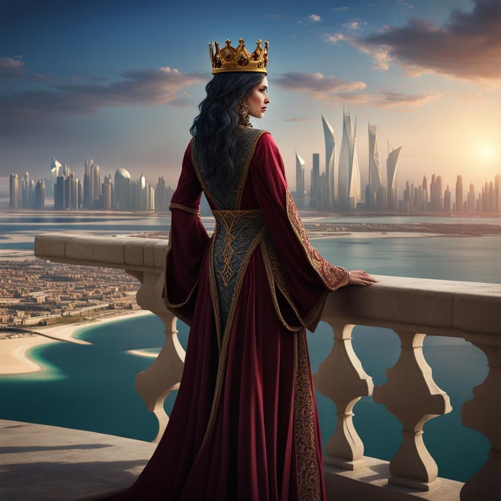 Medieval Fantasy Queen - AI Generated Artwork - NightCafe Creator