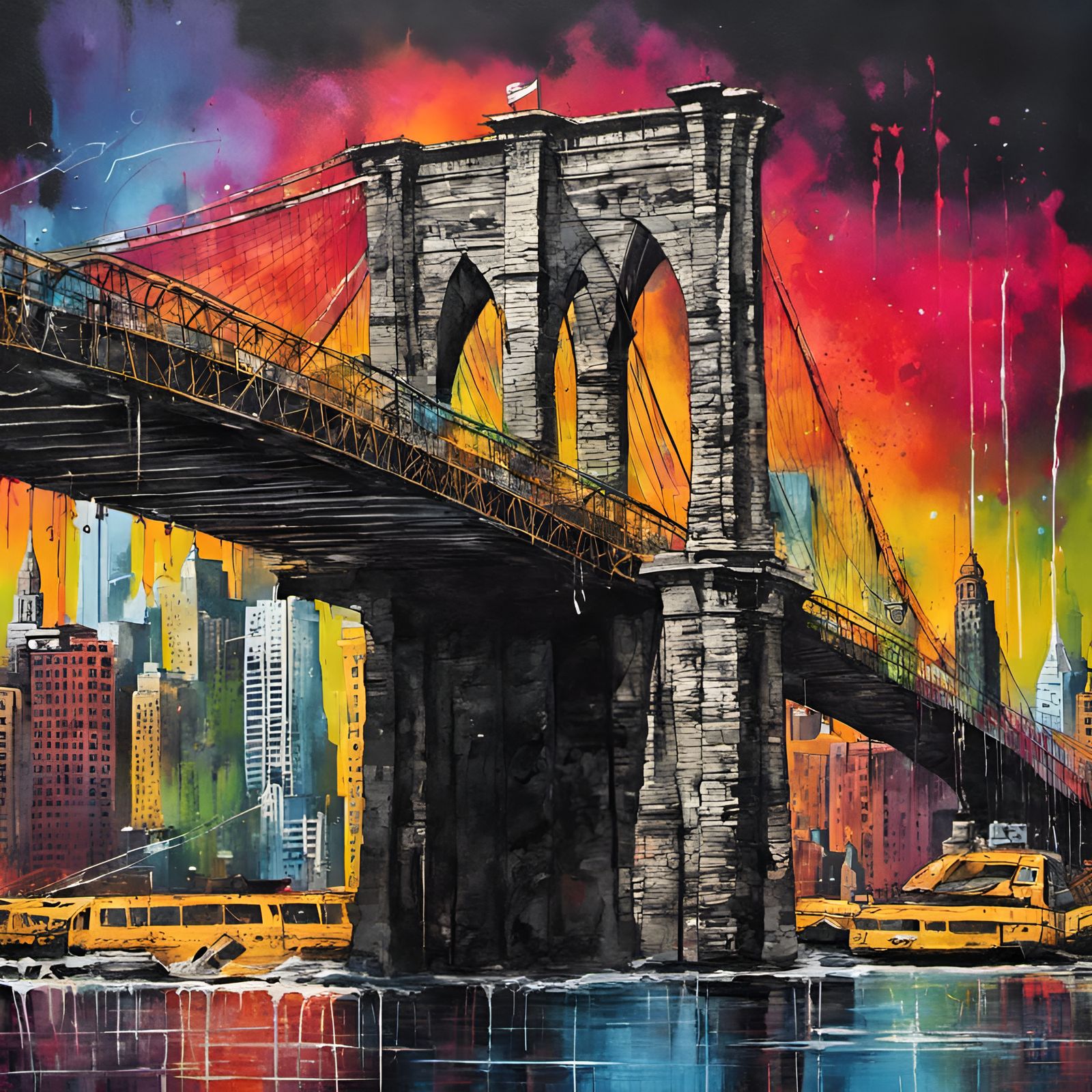  Brooklyn Bridge  by @Space Drummer