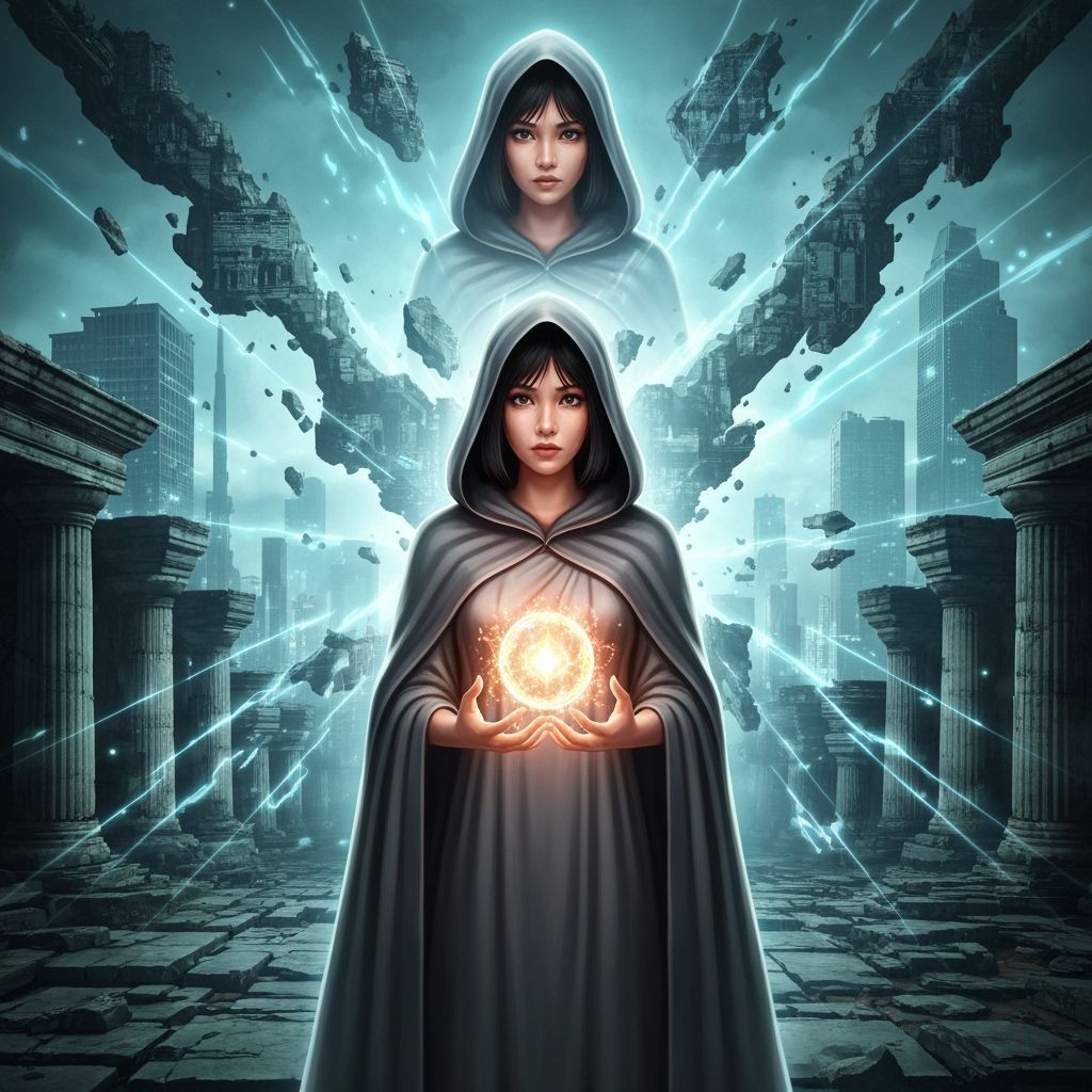 Crossroad of time 🌙🕰