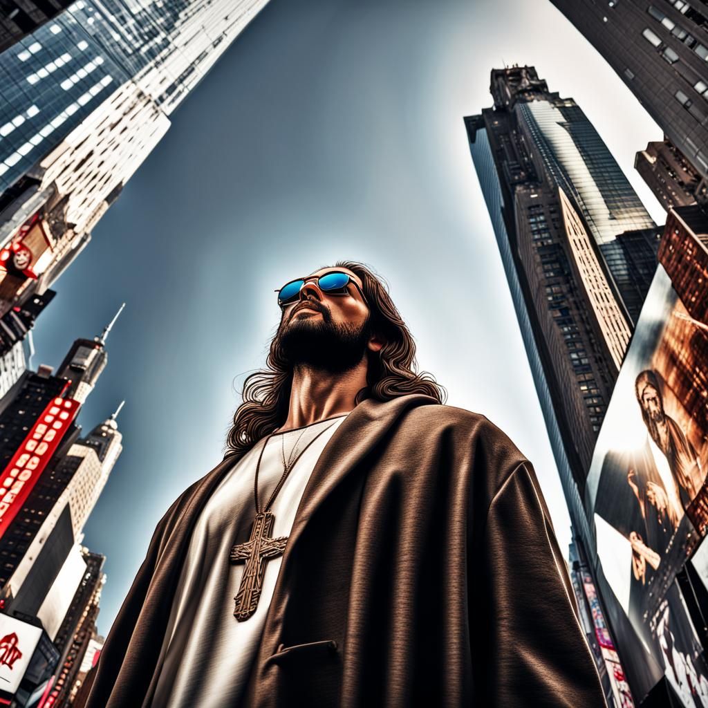 Jesus in sunglasses online