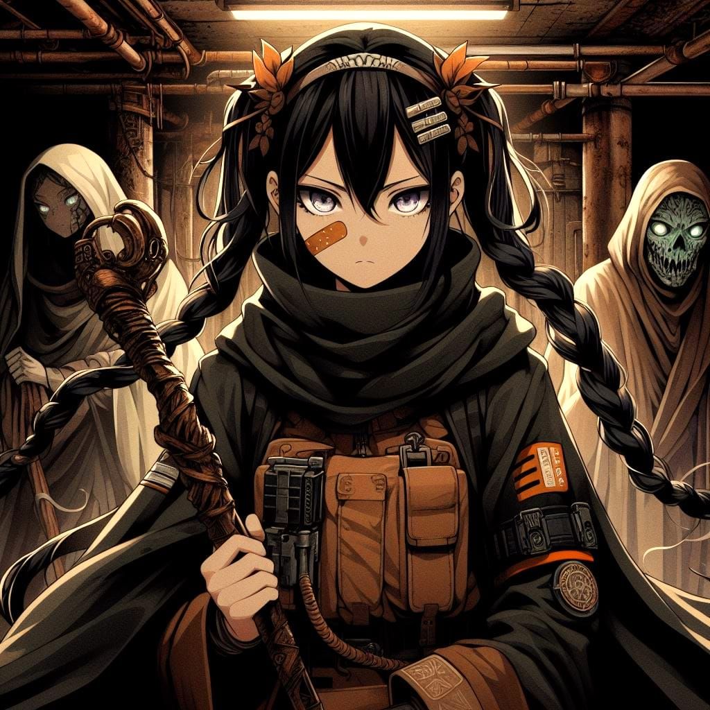 Monster Hunter Misuki  by @Unknown-Hero