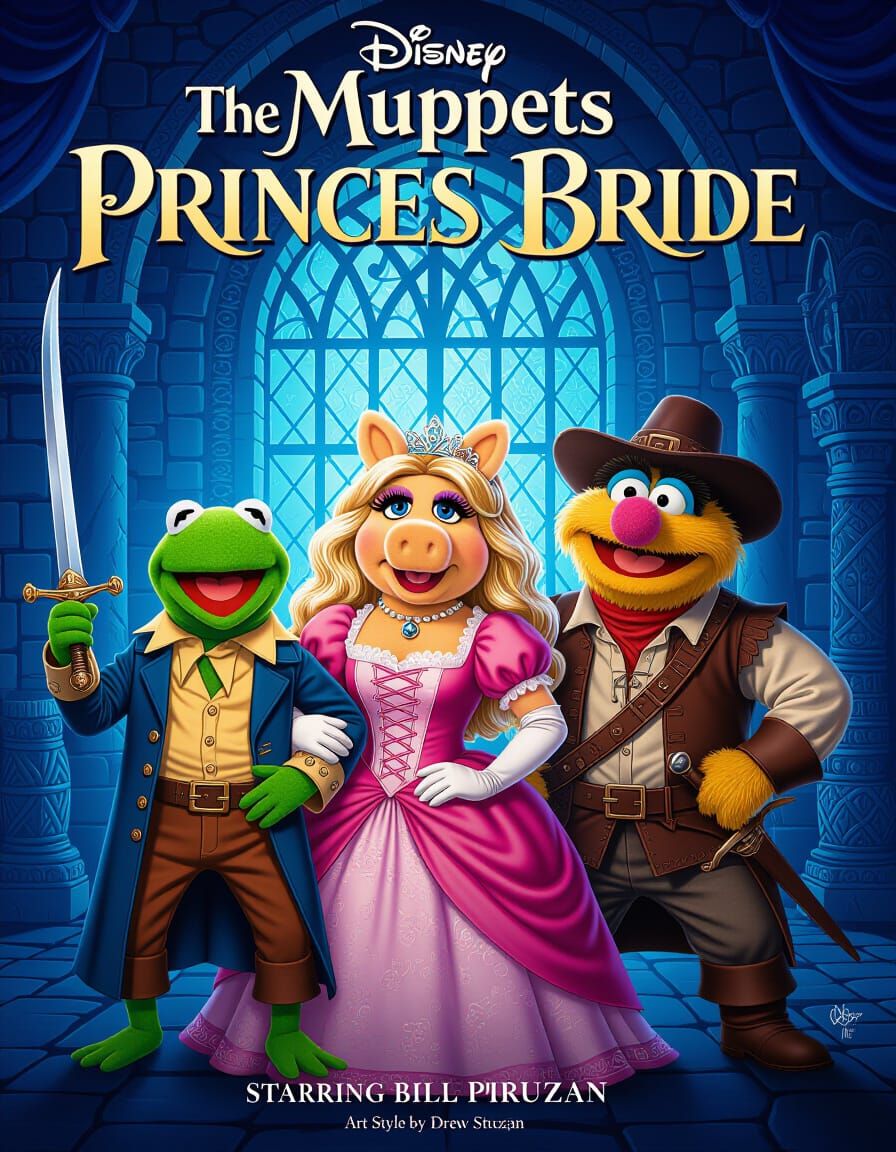 The Muppets Princess Bride  by @Queen_Asha