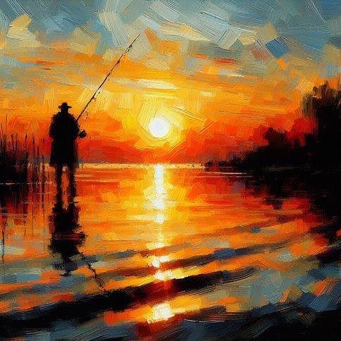 Crimson Tide: Morning Reflections of an Angler
