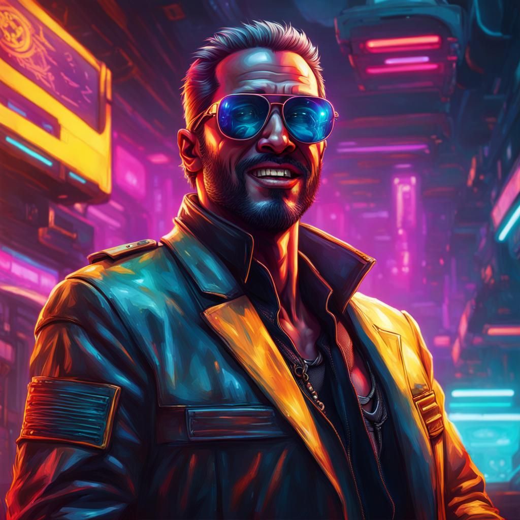 Cyberpunk Mad Max - AI Generated Artwork - NightCafe Creator