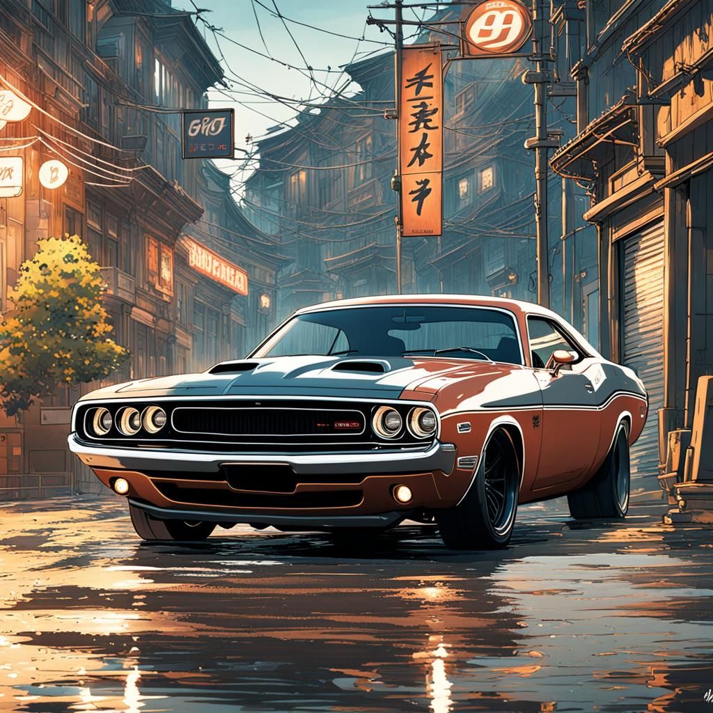 69 dodge challenger from the fast 9