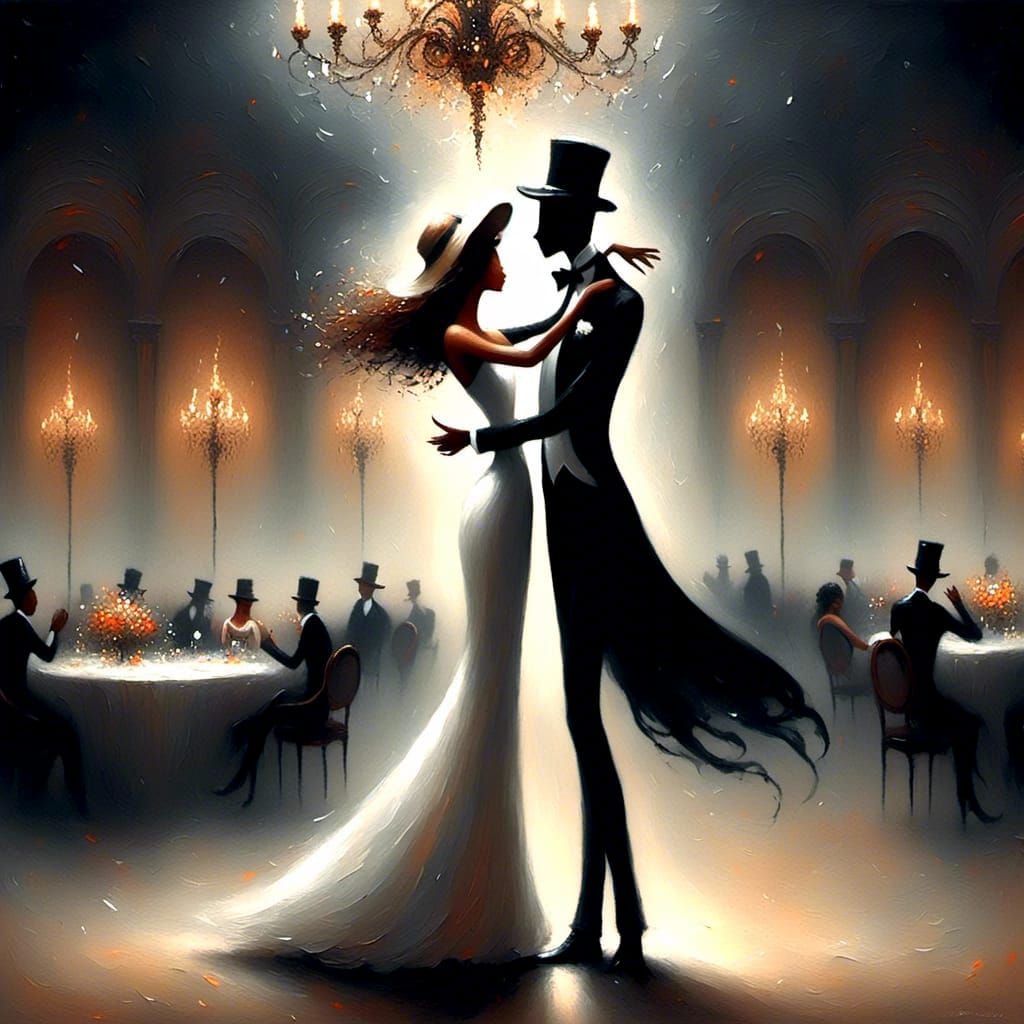 Waltzing in the ballroom.  by @Lorendiac H
