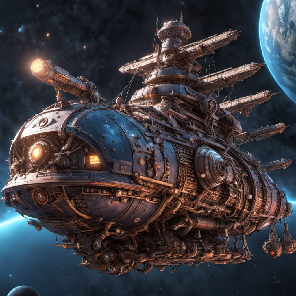 Lost Ship   by @Steampunk-Fan 