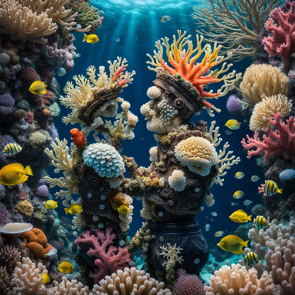 The lovers of the coral reefs