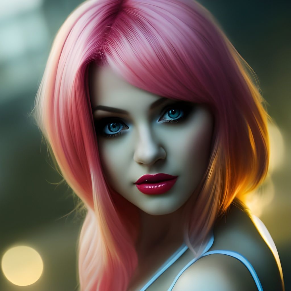 The Pink Ladies: Ashley - AI Generated Artwork - NightCafe Creator