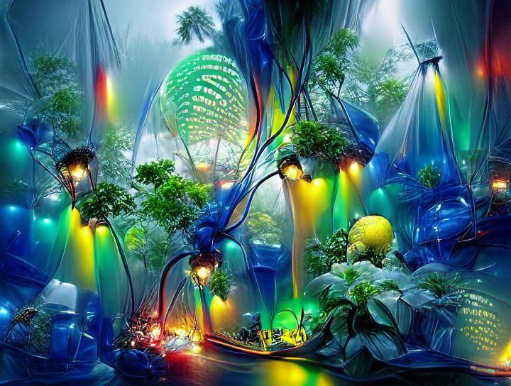 Artifical Nature in a Bio-Dome.