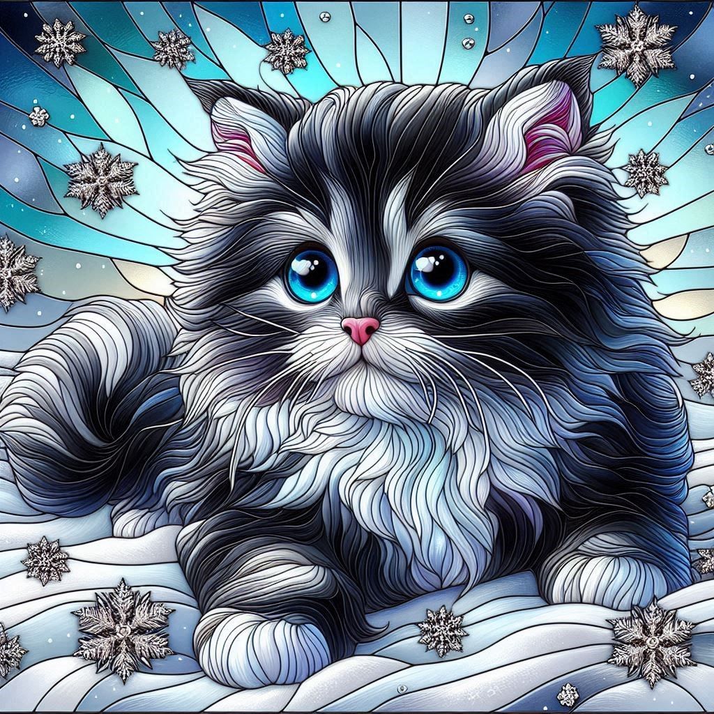 Stained Glass Flurries