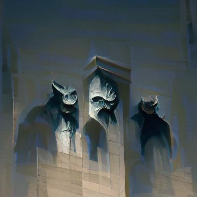 faceless gargoyles