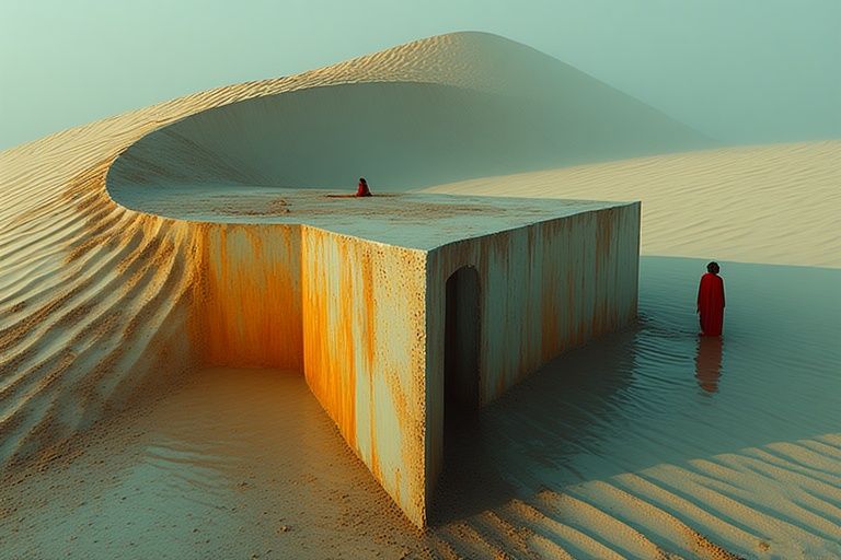 The dunes towards the dream