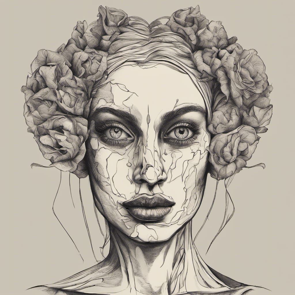 Butterface woman - AI Generated Artwork - NightCafe Creator