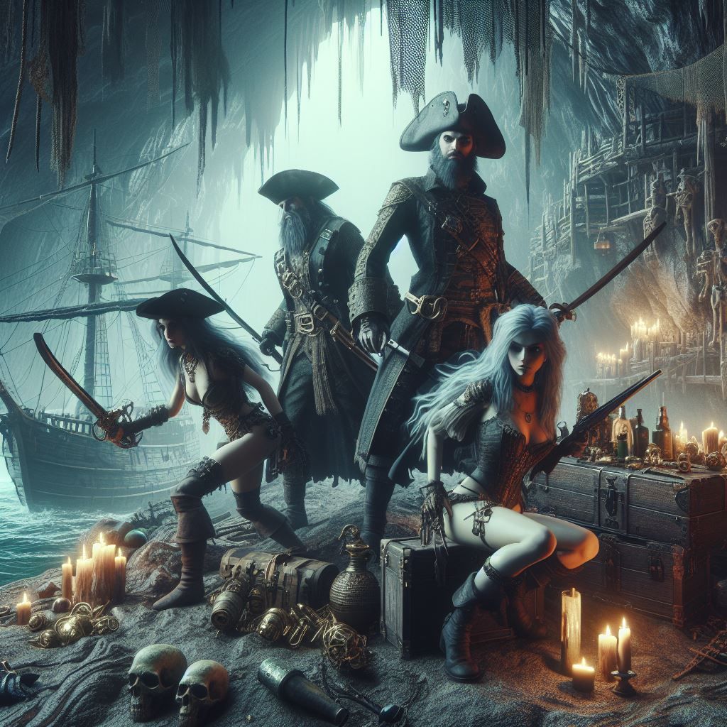 Creepy pirates series