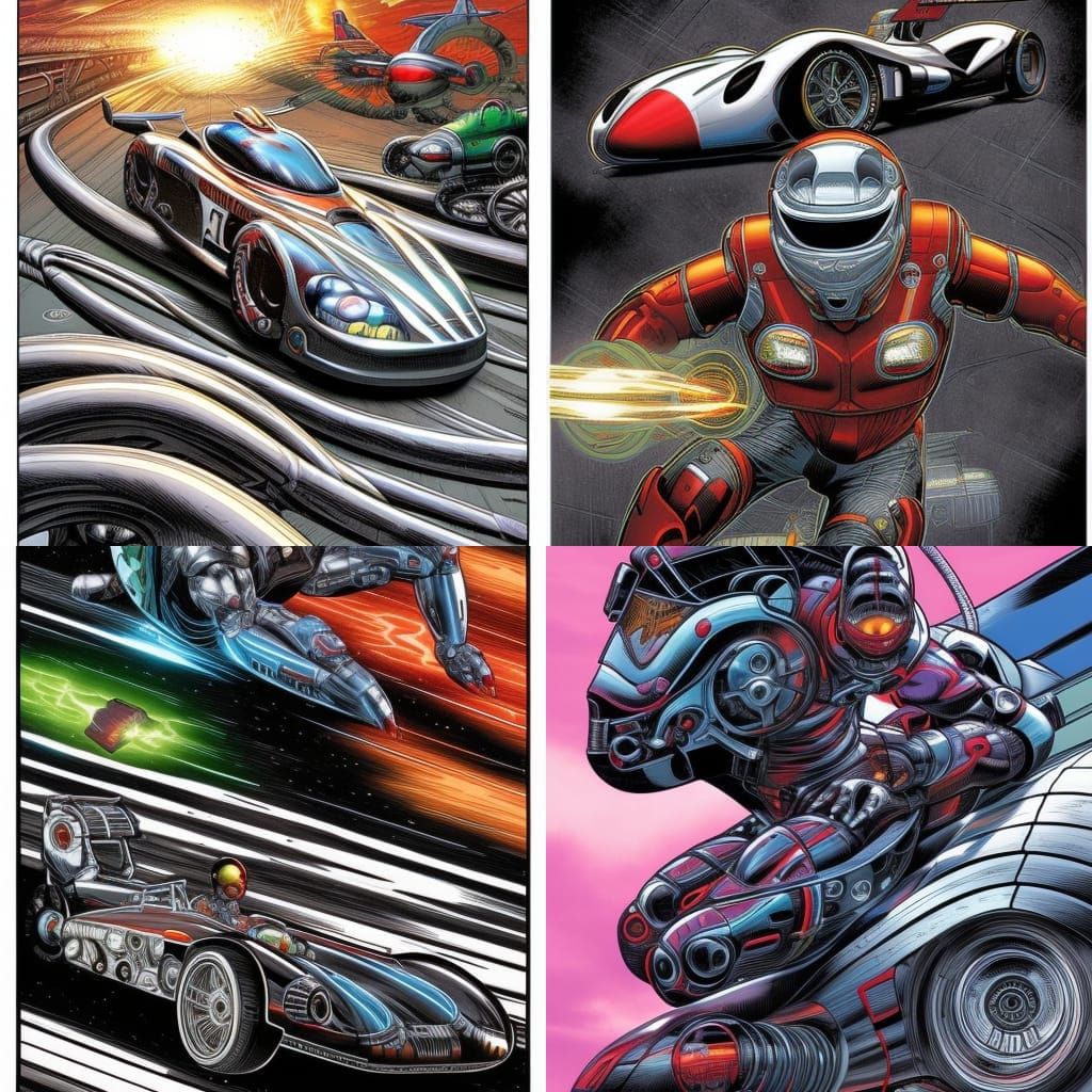 Cyborg racecars