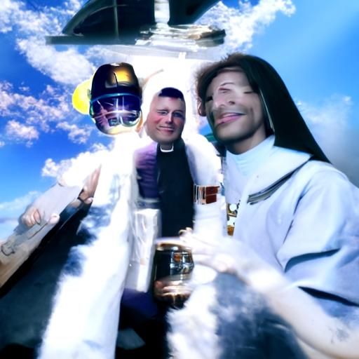 A Priest, A Pimp and an Astronaut walk into a bar