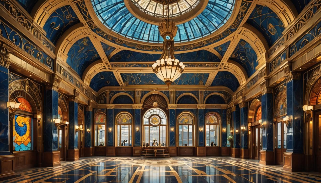 Art Deco Museum In An Eastern European Country  by @DunkirkSpinach