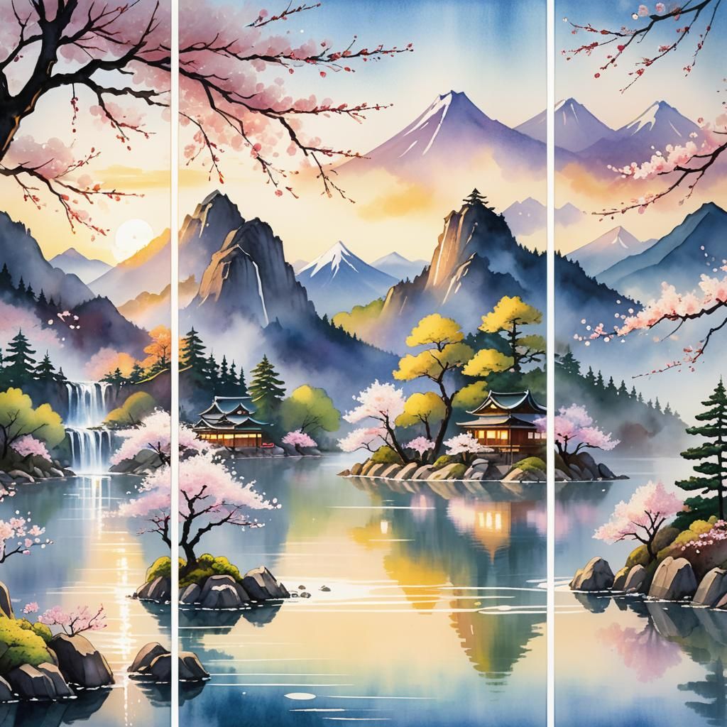 Japanese landscape