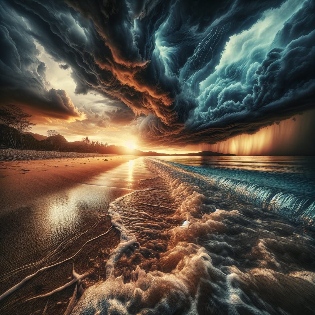 Storm Approaching - AI Generated Artwork - NightCafe Creator