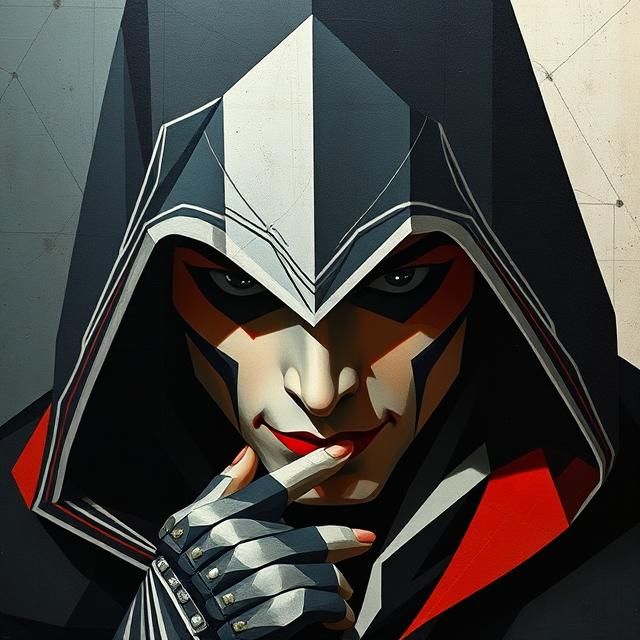 MICHAEL JACKSON AS EZIO AUDITORE FROM ASSASSIN'S CREED.