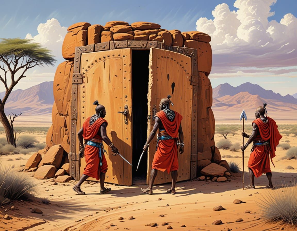 The Masai Door  by @Le Lapin