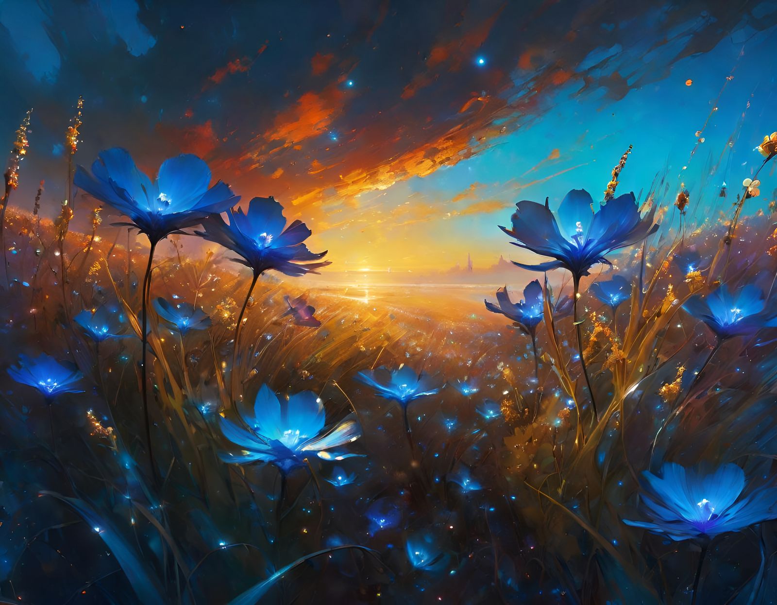 Magical Morning Flower  by @St_Moses