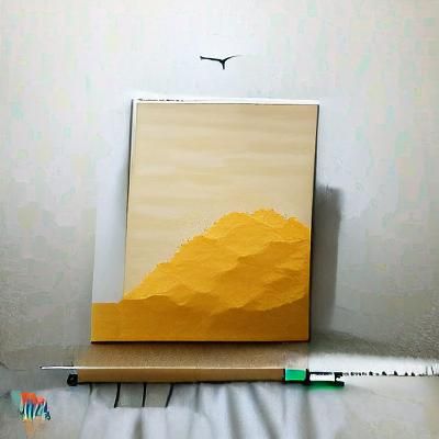 Minimal art painting