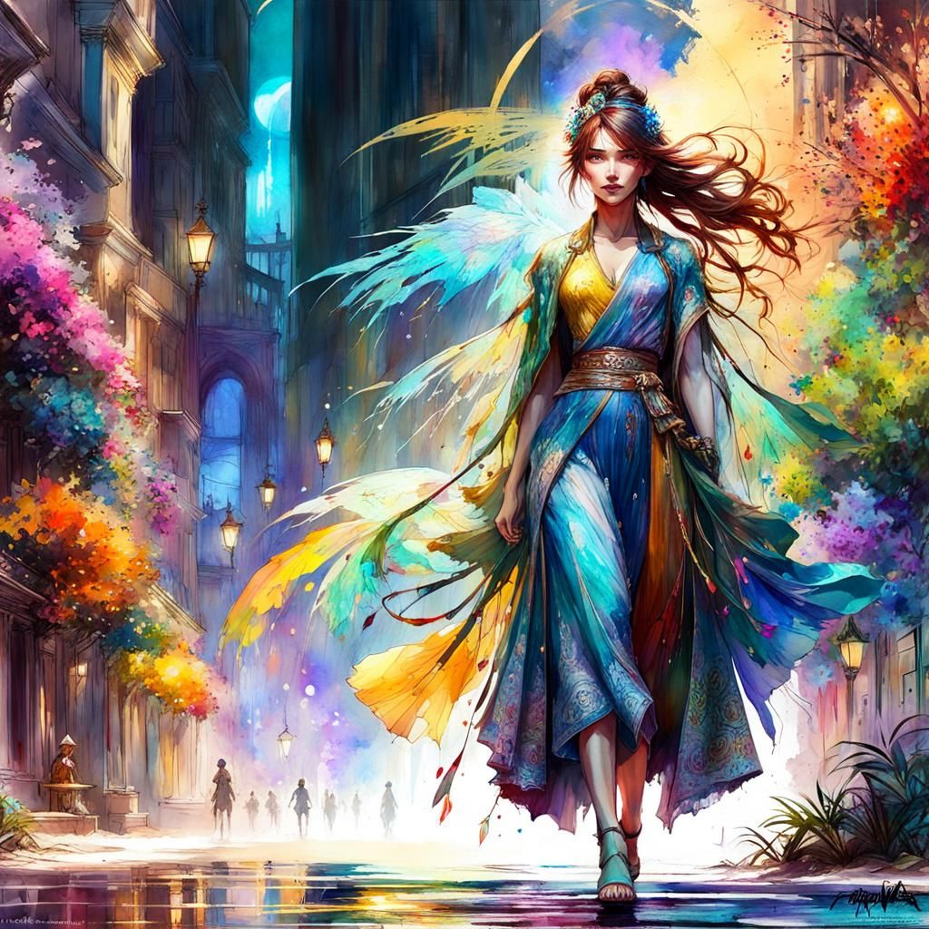 Exploded colors  by @Vonne