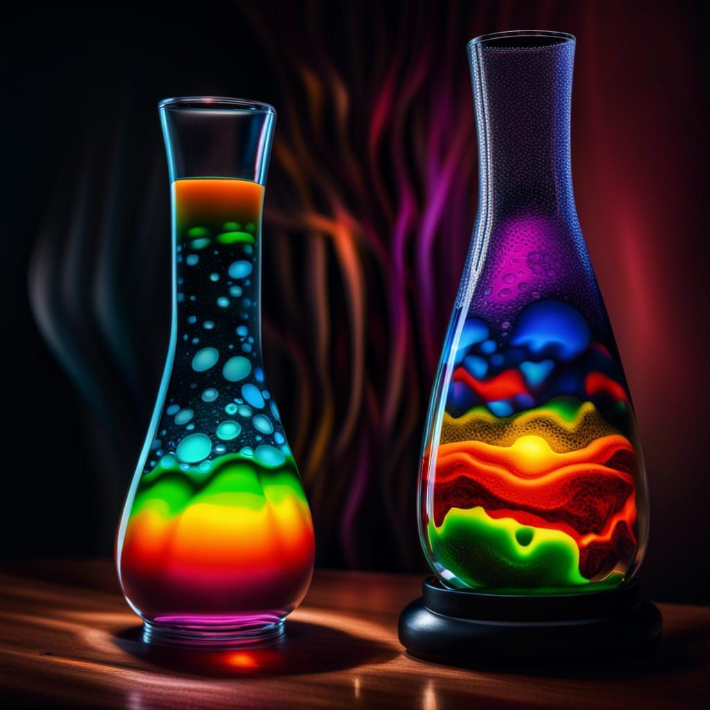 Rainbow Lava Lamp