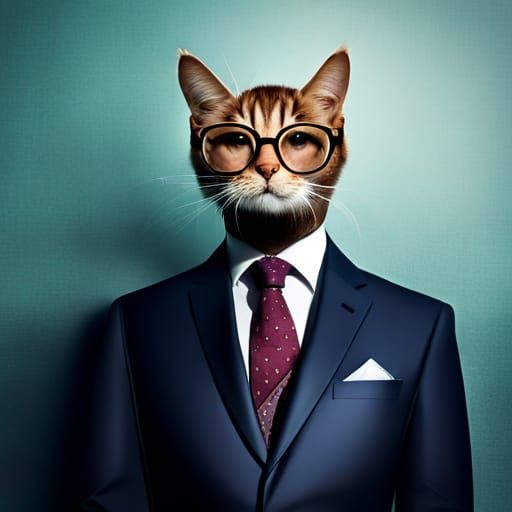 Spiffy Randy: Cat in a Suit