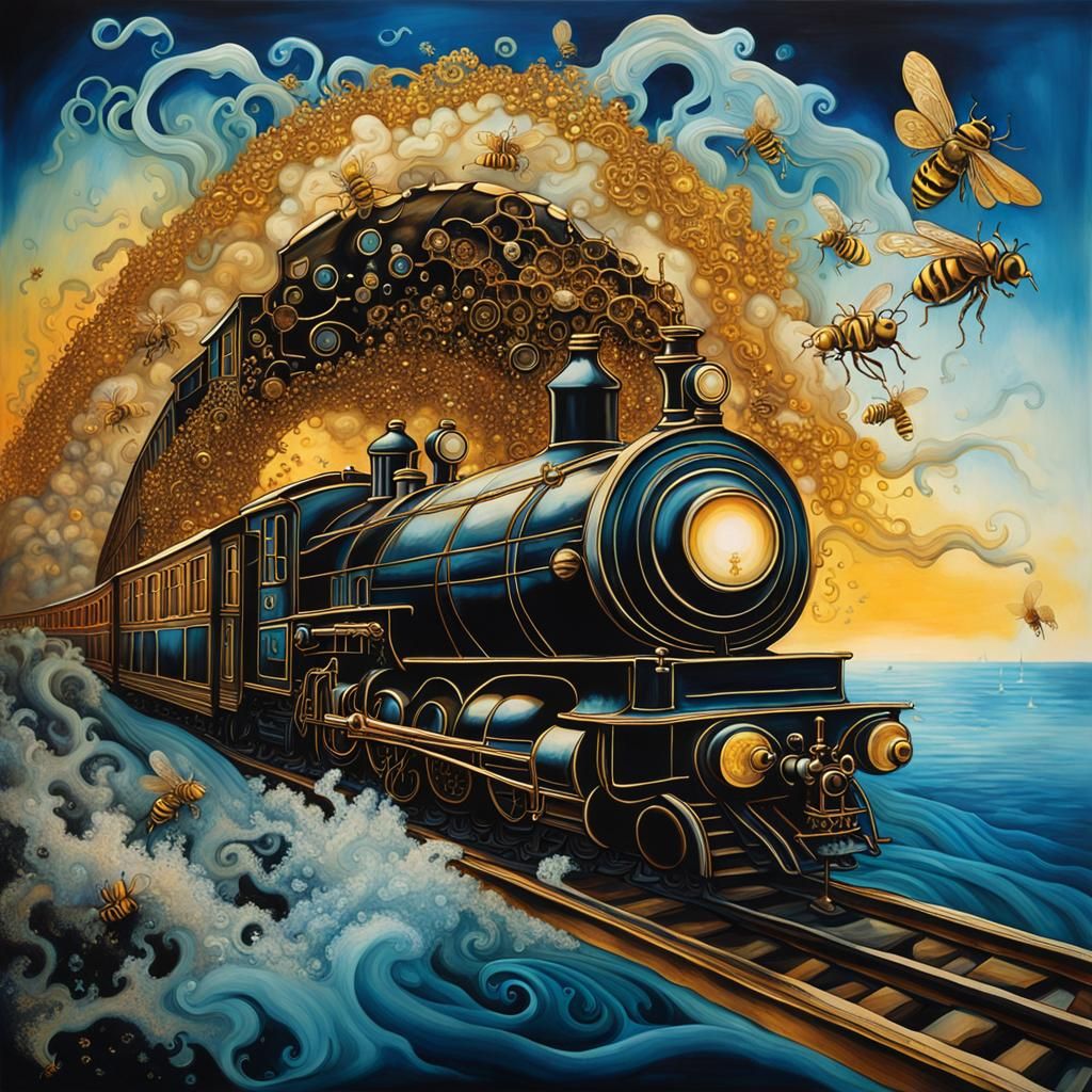 "Portret Les Trains magnetiques.