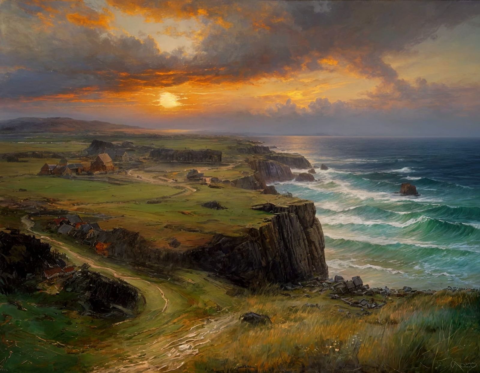 Nordic coast  by @Trouncer