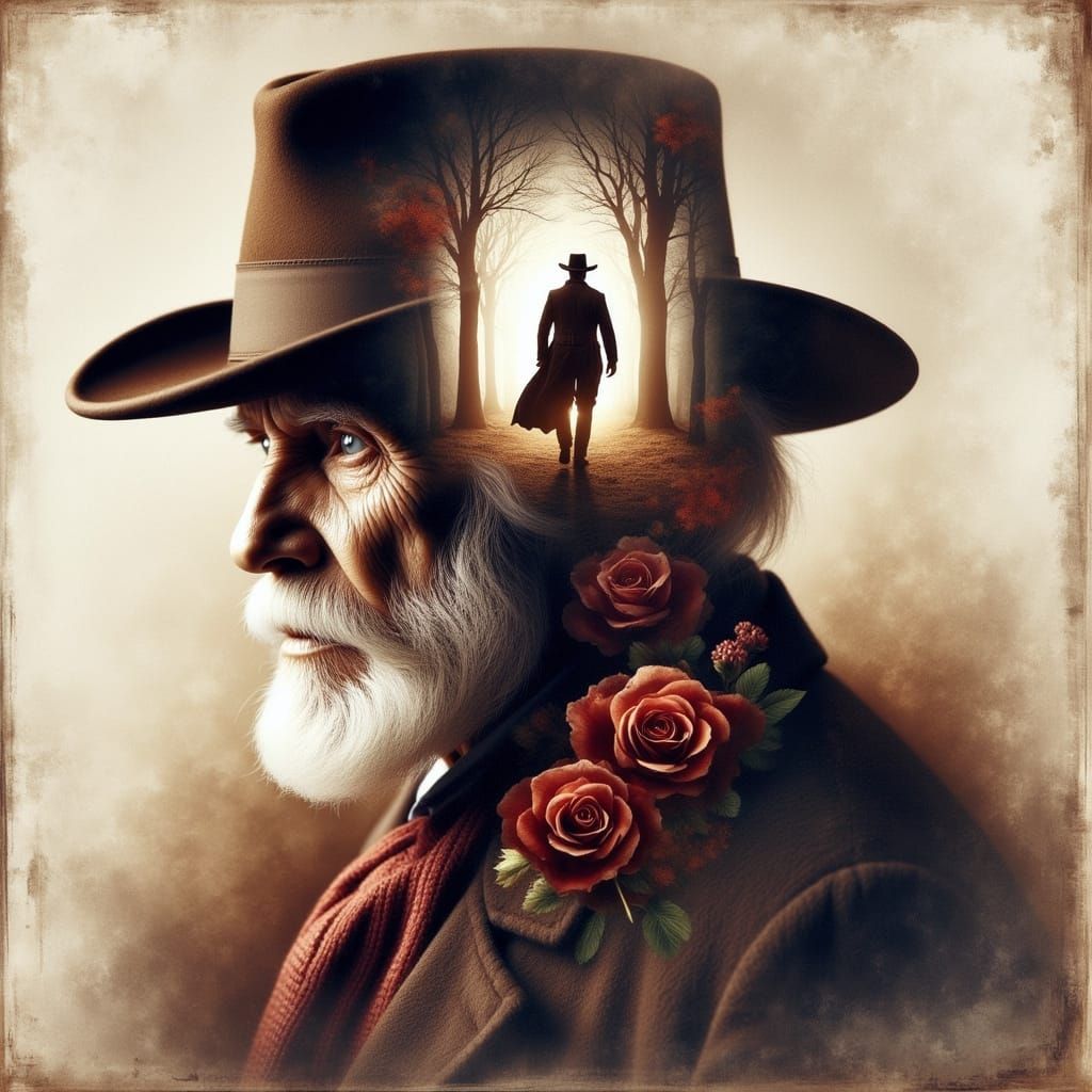 Memories of a grizzled old gunslinger  by @Rachel the Redhead 