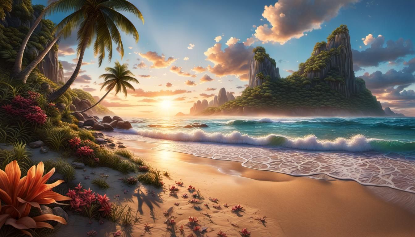 Beach Dreams  by @Charlotte