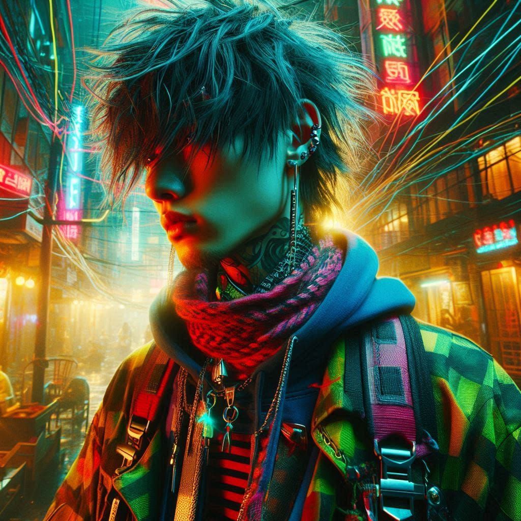 Bio-Cyber-Punk Future