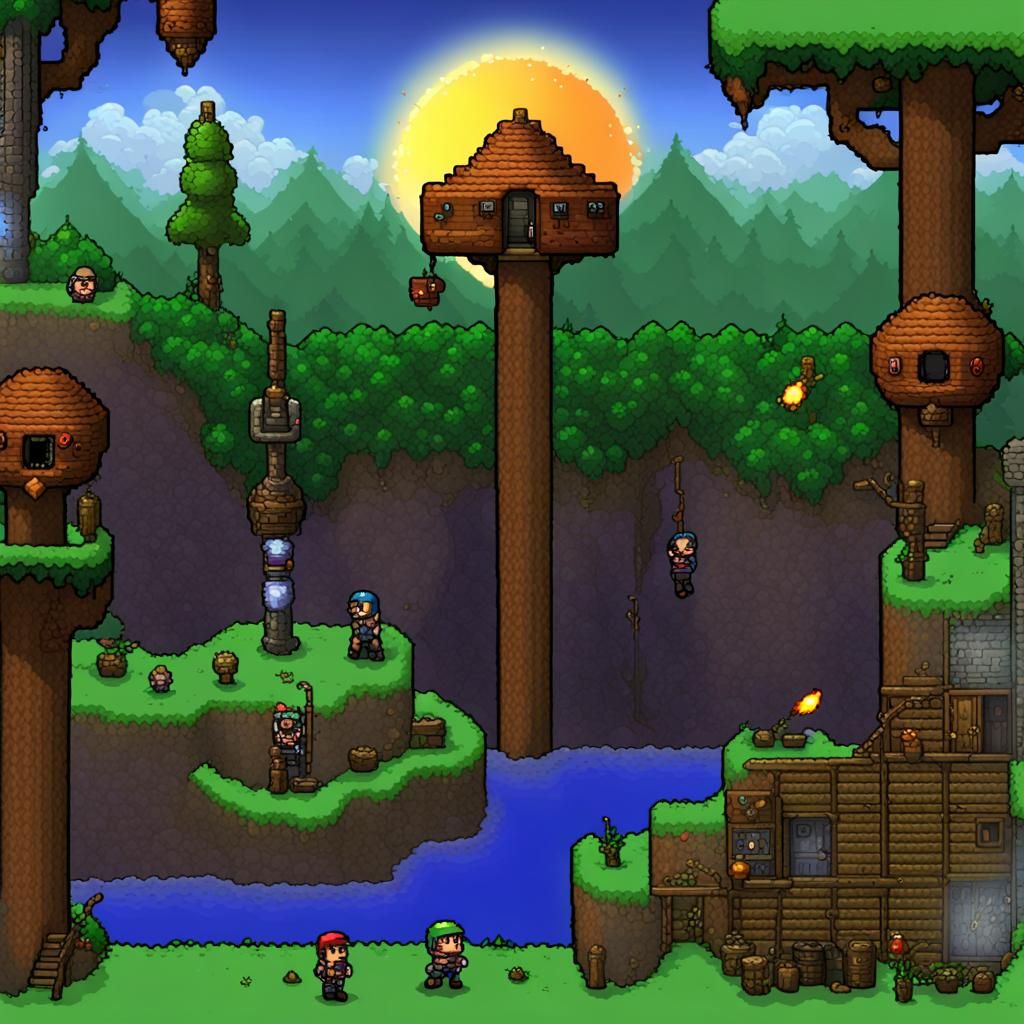 Terraria - AI Generated Artwork - NightCafe Creator