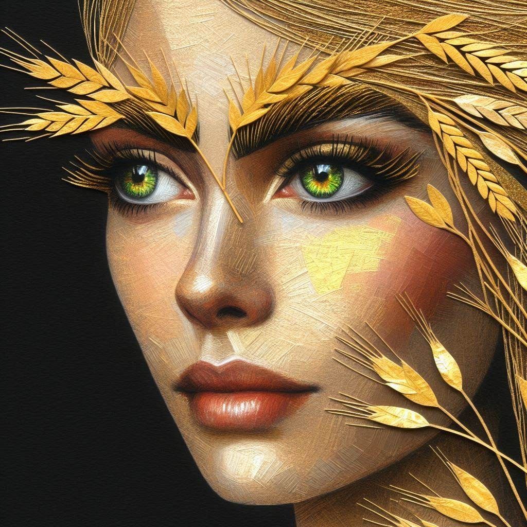 Harvest Woman’s Face