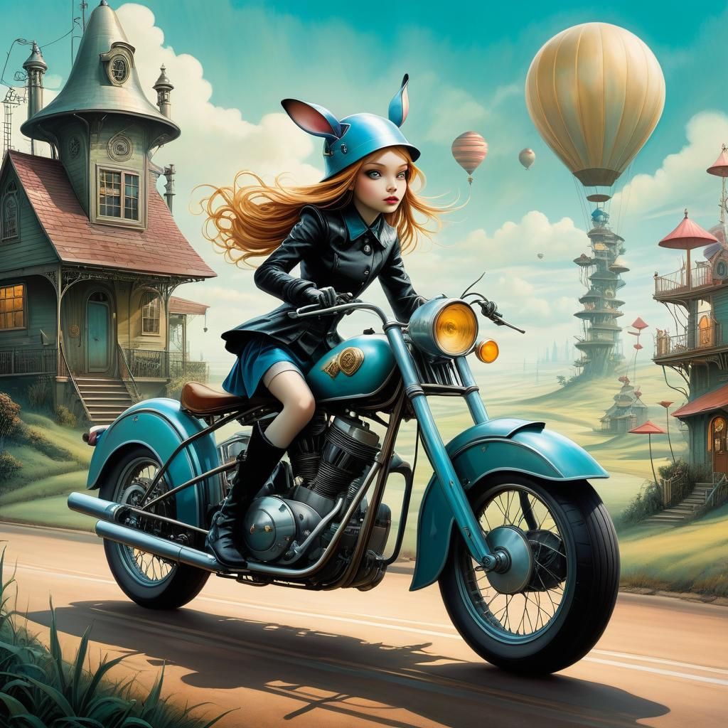 Alice on the run