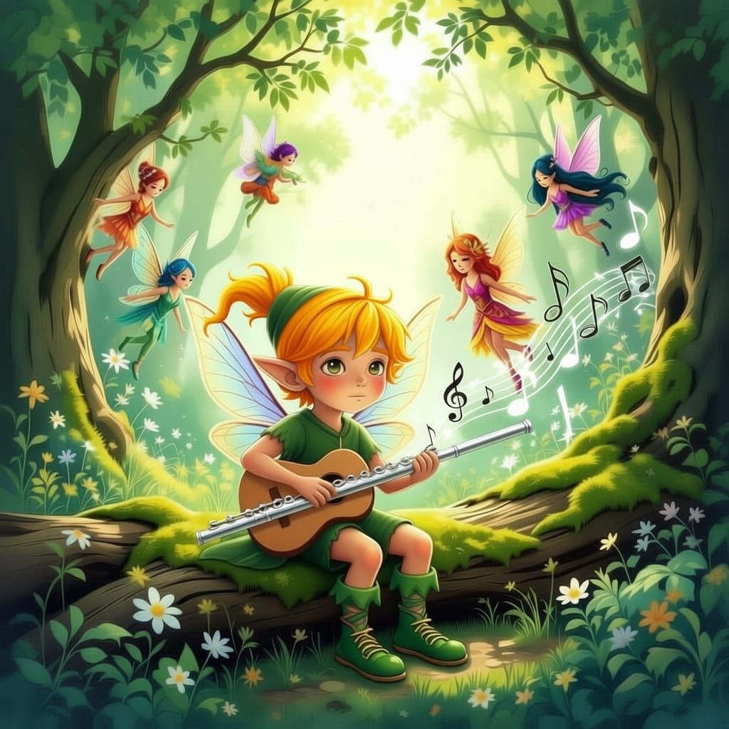 A Wood Sprite's Woodwind Concerto for Fairy Fans