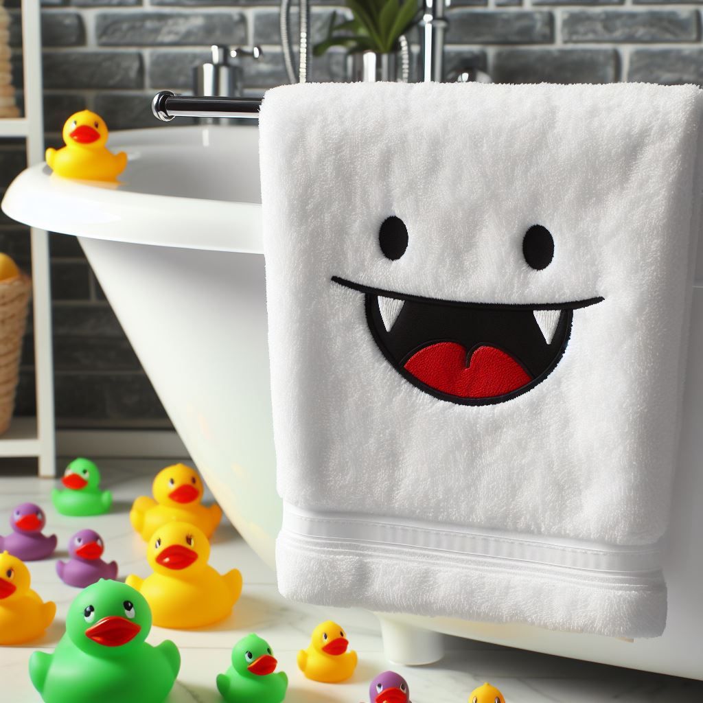 "Misread [as] want a vampire towel" - Parm