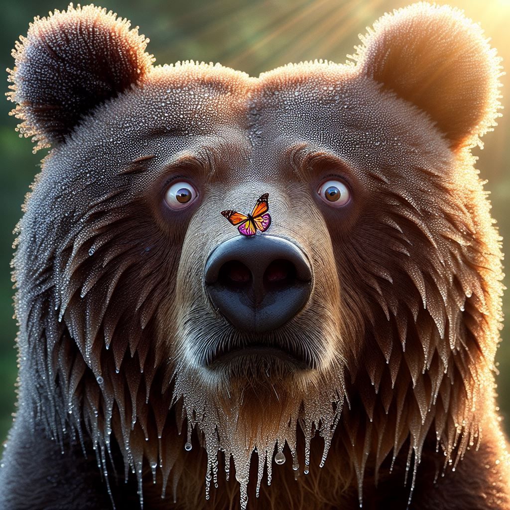 Bear & Butterfly