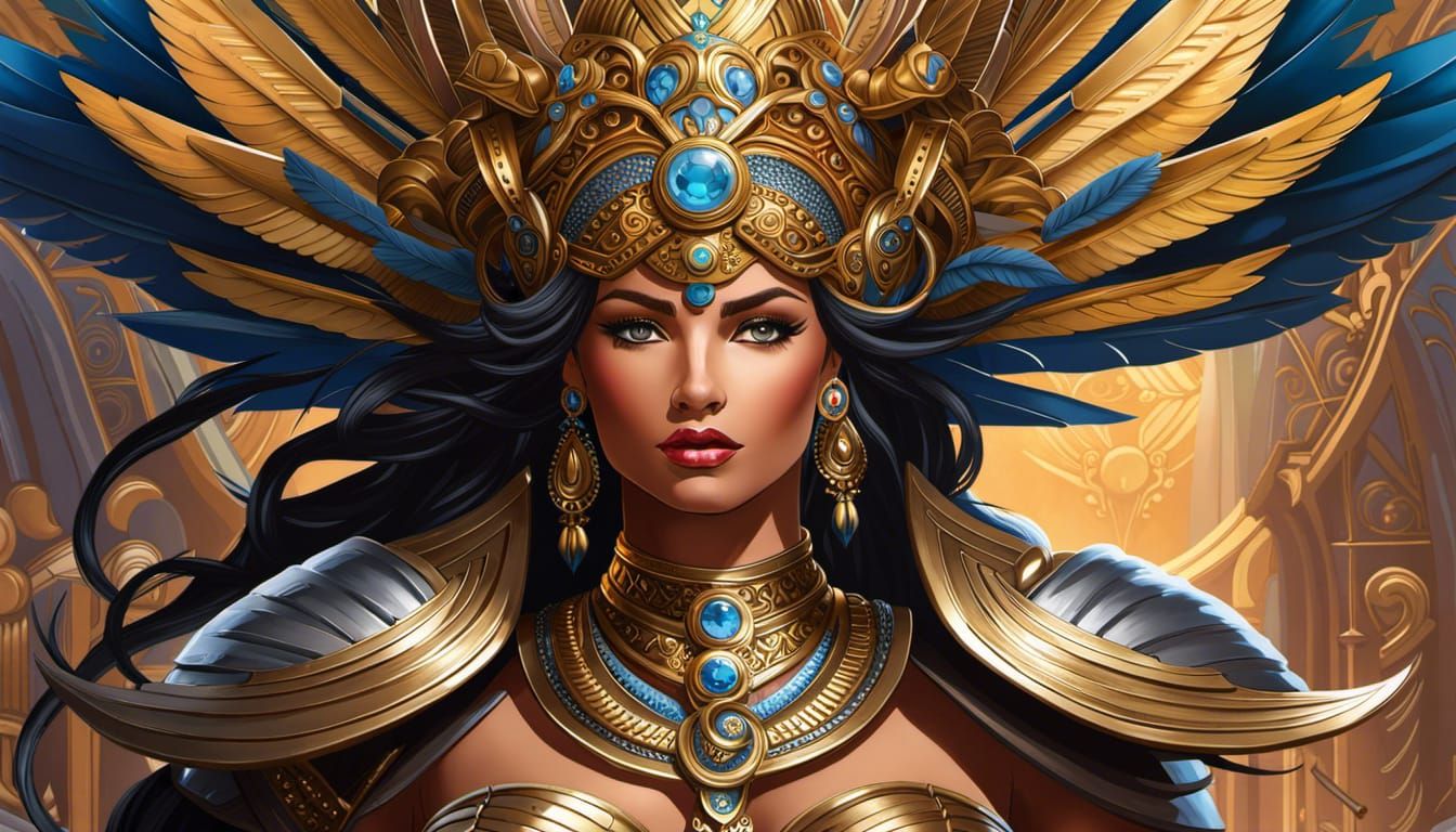 "Ellie" Bautiful Valkyrie Warrior Goddess