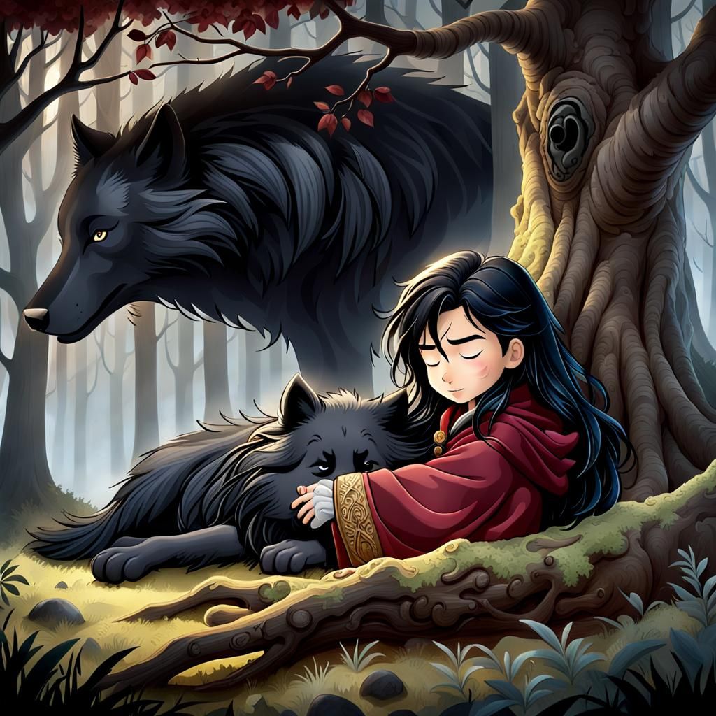 Raised by wolves II  by @Kfrdx