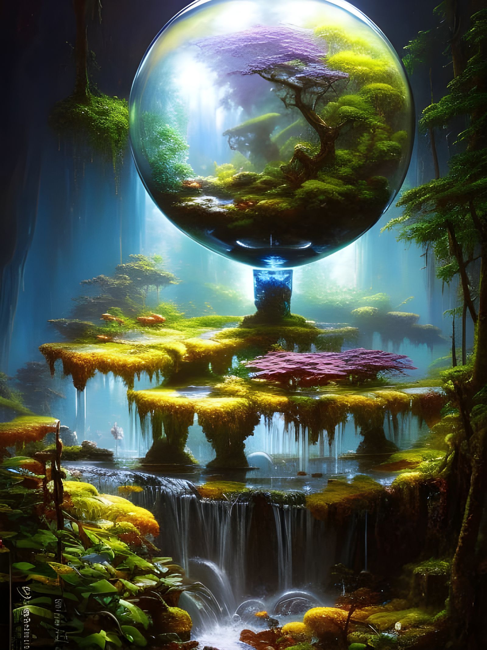 Magical Heart of the Forest  by @Fluffball