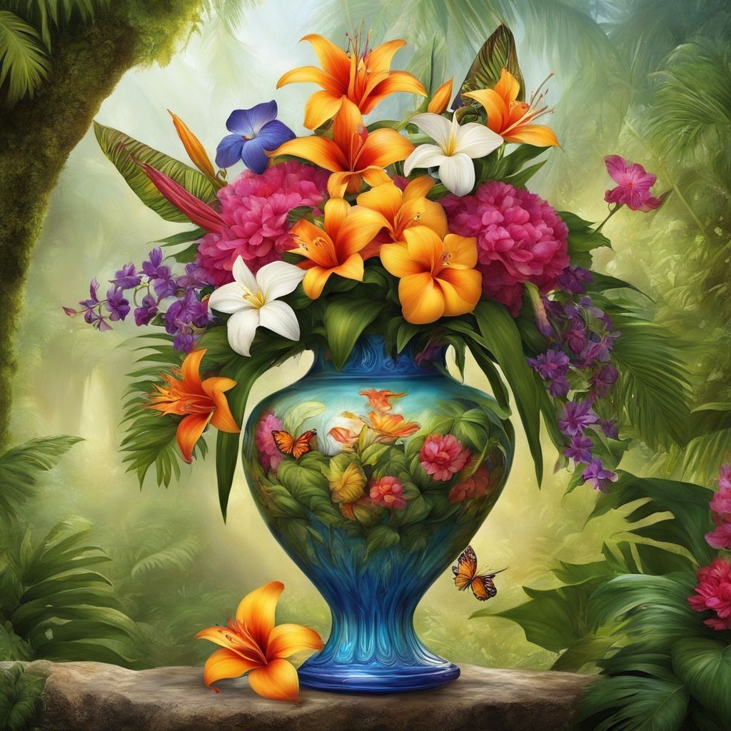 Still Portrait of Beautiful Flowers