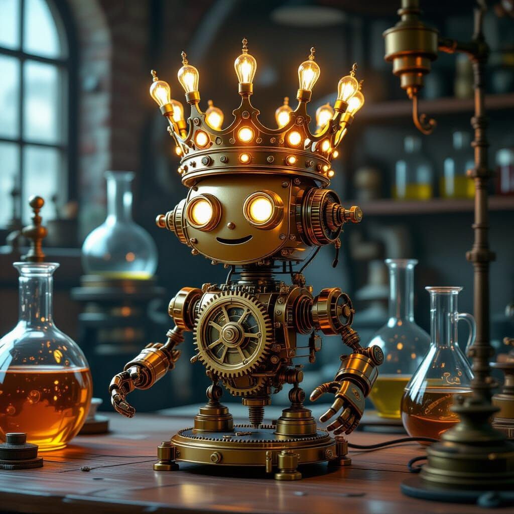 Clockwork Crown of Tubes  by @undefined