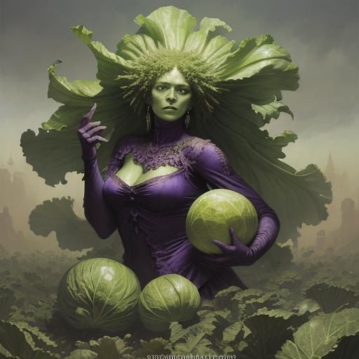 Cabbage Woman