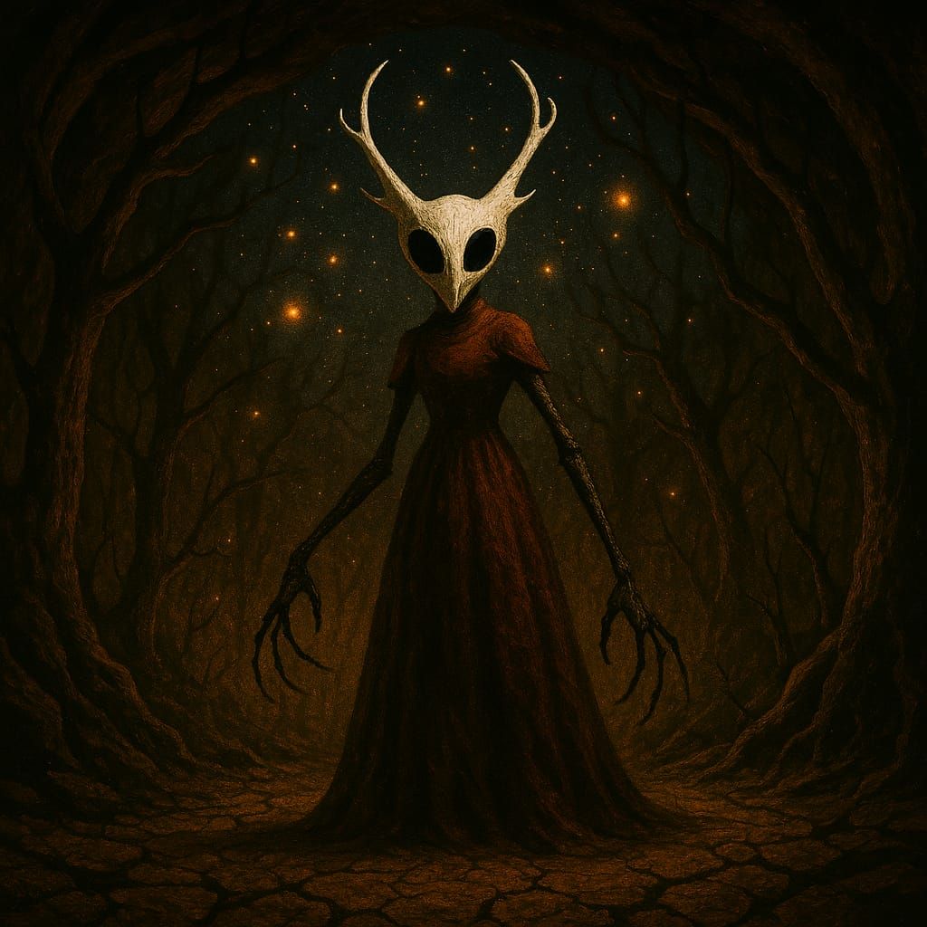 the dress and cosmic fireflies in hallowed ground