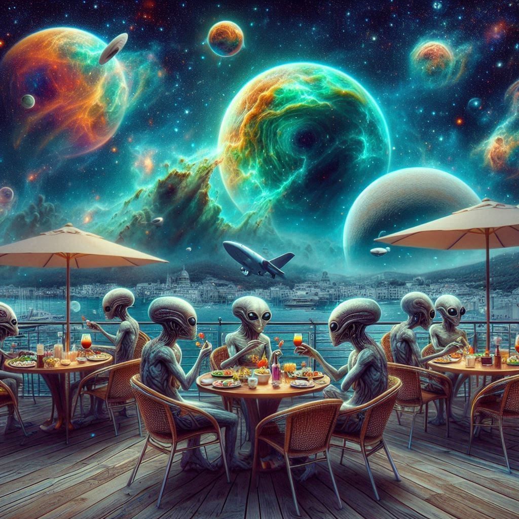 Dinner Time at the Port
